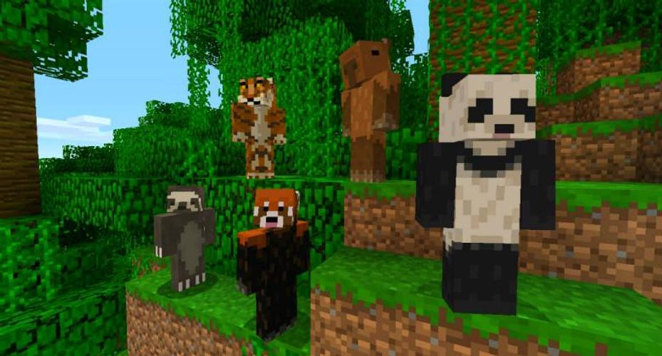 minecraft panda skin