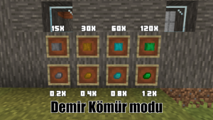 Minecraft Demir Kömürler Modu