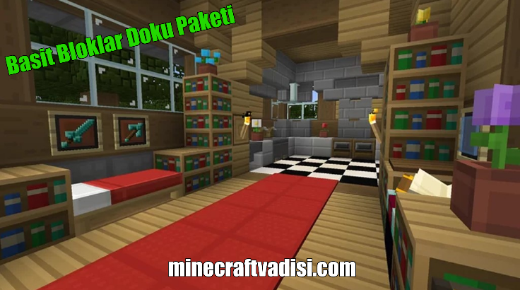 Minecraft Basit Bloklar Doku Paketi