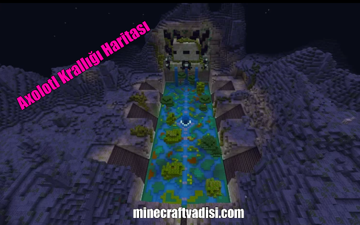 Minecraft Axolotl Krallığı Haritası