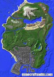 Minecraft Gta 5 Haritası 